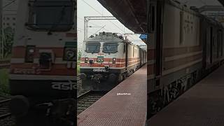 Dangerous WAP5 With Jan Shatabdi Express 😱 shorts [upl. by Akcirderf]