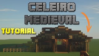 Construa um CELEIROESTÃBULO de Madeira no Minecraft 1162 [upl. by Anilek]