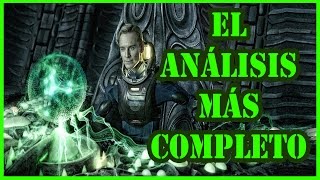 PROMETHEUS Una precuela explicada  Review reseñas resumen Prepárate para Alien Covenant [upl. by Attiuqal]