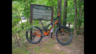 First Ride at Arrowhead Trails  Fayetteville WV Clovis Loop [upl. by Buchanan403]