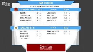 Sawley CC 1st XI v Sandiacre Town CC 1st XI [upl. by Siger]