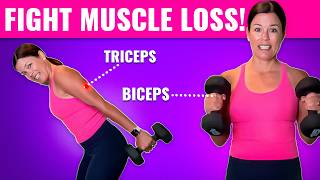 The BEST Arm Workout for Women Over 40 Build Muscle Fast [upl. by Aurora]