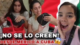 Mis sobrinas en Cuba 🇨🇺 reciben este PAQUETE SORPRESA desde MÉXICO 🇲🇽 ¡Se emocionan MUCHO😭 [upl. by Yendahc989]