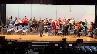 United Local 6th Grade Band Christmas Concert 12824 [upl. by Markson488]