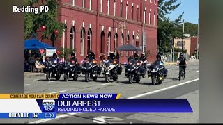 DUI driver arrested after driving wrong way through Redding Rodeo Parade route [upl. by Iran]