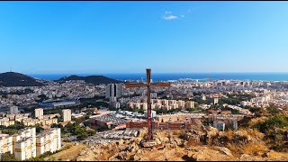 Spain 7 Malaga Pico alto rosaleda Cerro de los Ángeles La Palmilla Aerial Drone Footage 4K [upl. by Kirsteni]