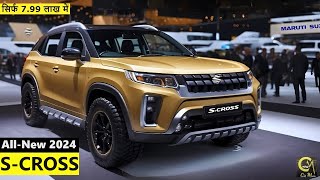 New S Cross 2024 Launched 🔥 Interior  Exterior  Adas  New Features  Hindi [upl. by Zulaledairam383]