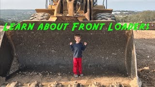 Learn about Front Loaders  Tractor video for kids [upl. by Perkins804]