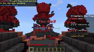 Minecraft block hunt  capture the flag   cubecraft vid pt 1 [upl. by Calen]