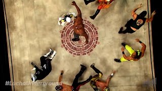 Lucha Underground 121714 10 WAY MATCH  Full Fight [upl. by Jereme]