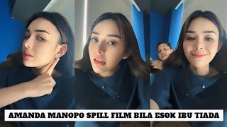 Amanda Manopo Spill Anting Diamond  Main di Film Bila Esok Ibu Tiada Ingat Sosok Mendiang Ibunda [upl. by Gretal176]