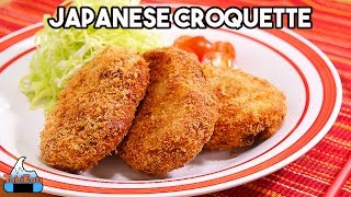 Korokke Japanese Croquette Recipe Cooking with Mom [upl. by Sallie]