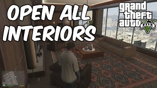 GTA 5  How to Install Open All Interiors Mod 2020 [upl. by Atikehs]