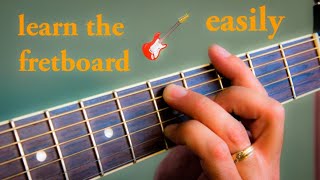 learn the fretboard easily memorize all the notes [upl. by Etnoid]