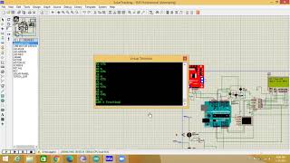 Circuit Simulation of Sun Tracking Solar Panel on Proteus [upl. by Iharas]