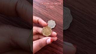 INDIAN 10 PAISE COINS1 shorts ytshorts youtube coin coincollecting numismatics numismatist [upl. by Eita949]