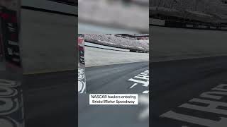 Our haulers took on Bristol Motor Speedway NASCAR hauler [upl. by Lonyer]