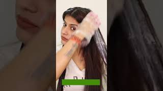 Hair Color at Home  Garnier Color Natural Plum red  New Hair Color  Nidhi Chaudhary [upl. by Ellinet]