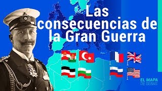 ⚔⚔ La PRIMERA GUERRA MUNDIAL en 16 minutos resumen⚔⚔  El Mapa de Sebas [upl. by Olnay]