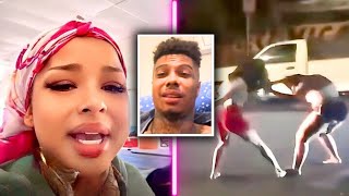 Chrsiean Rock Pulls Up On Jaidyn amp Stalks Blueface … SHE is the problem [upl. by Oliver219]