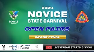 2024 Novice Carnival  Open Pairs  Grand Final [upl. by Idissak]