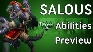 Dawngate Salous Abilities Preview [upl. by Dafodil606]