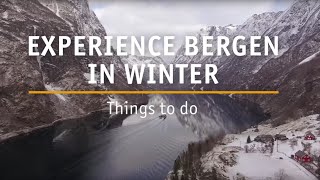 Bergen Norway in winter 2018 Top things to see and do [upl. by Akcebar]