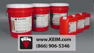 How to apply KEIM Silicate Mineral Paint [upl. by Hebe61]