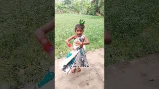 Pindhare polasher bon short video koushani Sardar [upl. by Elbas]