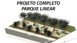 Parque linear calçamento e terreno Parte 2 [upl. by Zeiler]