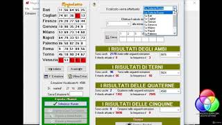 Ritardi e Frequenze di 12 numeri al gioco del lotto calcoli statistici per il lotto [upl. by Giarg]