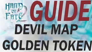 Hand of Fate 2  Devil map  Golden Token from Devil quest  Guide [upl. by Johnna]