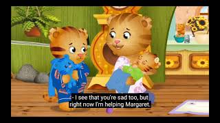 Daniel Tigers Neighborhood  Its Tigers Time  Coping with New Baby [upl. by Nehepts817]