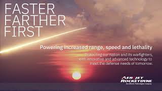 Aerojet Rocketdyne  Faster Farther First [upl. by Rind]