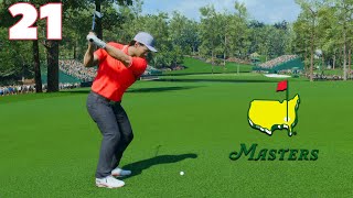 ALBATROSS AT THE MASTERS  Charlie Woods Career Mode  Part 21  EA Sports PGA Tour [upl. by Enhpad992]