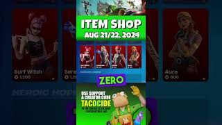 Fortnite Daily Item Shop Update with Tacocide nothing special August 22 2024 [upl. by Yssim72]