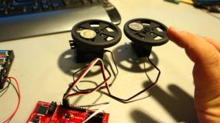 MSPEXP430  Accelerometer and Servo Demo [upl. by Berthe803]