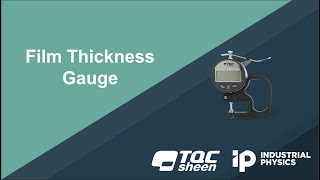 TQC Sheen Film Thickness Gauge [upl. by Atteniuq617]