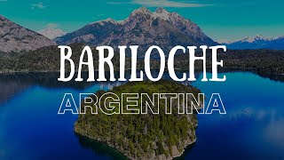 BARILOCHE ARGENTINA  Mountains Lake Nature  Drone Footage 4K [upl. by Redmer972]