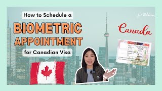 How to Schedule a Biometric Appointment for CANADIAN Visa Application  Vien Mlbnn [upl. by Eelame967]