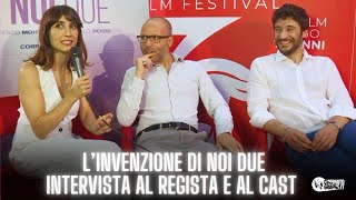 LINVENZIONE DI NOI DUE 2024  Intervista a Lino Guanciale Silvia DAmico e Corrado Ceron [upl. by Aninep]