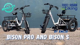 Bison Pro and Bison S by Emojo  eBike Overview [upl. by Meggy]