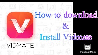 How to download and Install Vidmate on Android APK vidmate kaise download karen [upl. by Aisenet]