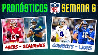 Pronósticos Semana 6  ¿Quién ganará cada partido  NFL 2024 [upl. by Eiramrebma]