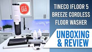 Tineco iFLOOR 5 Breeze Wet Dry Cordless Vacuum Cleaner UNBOXING amp REVIEW [upl. by Aihtnamas]