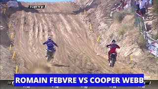 Febvre vs Cooper Webb Glen  Helen 2015 [upl. by Dorelle759]