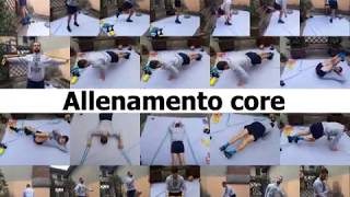 ALLENAMENTO A CASA  5 Esercizi Per il Core [upl. by Rehpotsirhc]