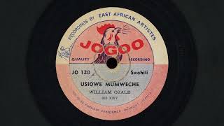 quotUsiowe Mumwechequot  William Osale Kenya  African Guitarist  Jogoo 120 [upl. by Loomis]