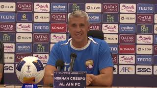 We need to believe Crespo on AlAins chances ahead of AlNassr clash｜AFC Champions League｜Ronaldo [upl. by Auqeenahs]