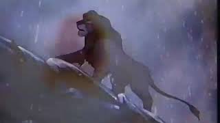 Simba vs scar The Lion King 1995 VHS Version [upl. by Reivad]